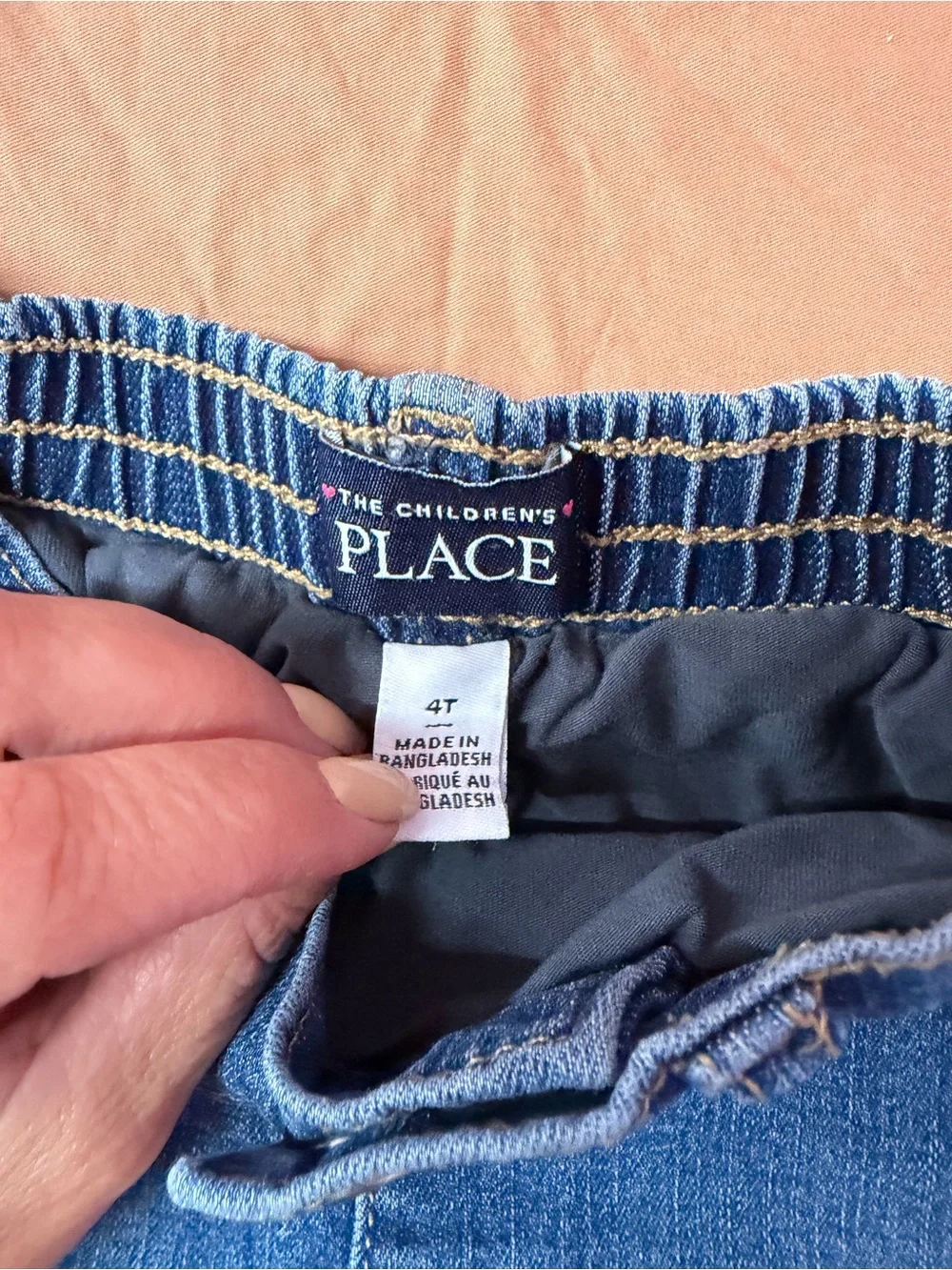 The Children's Place Blue Denim Mini Skirt Duo